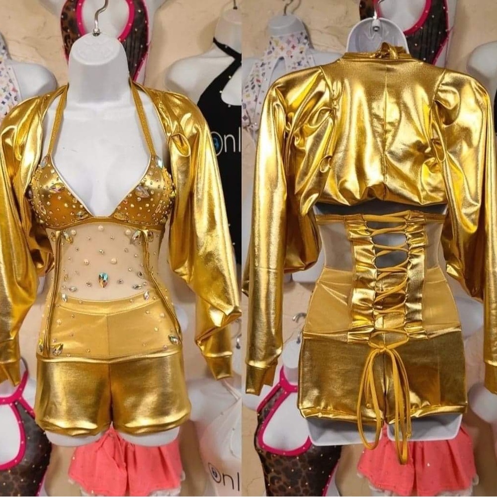 Custom 3pc 90s. Freaknik outfit